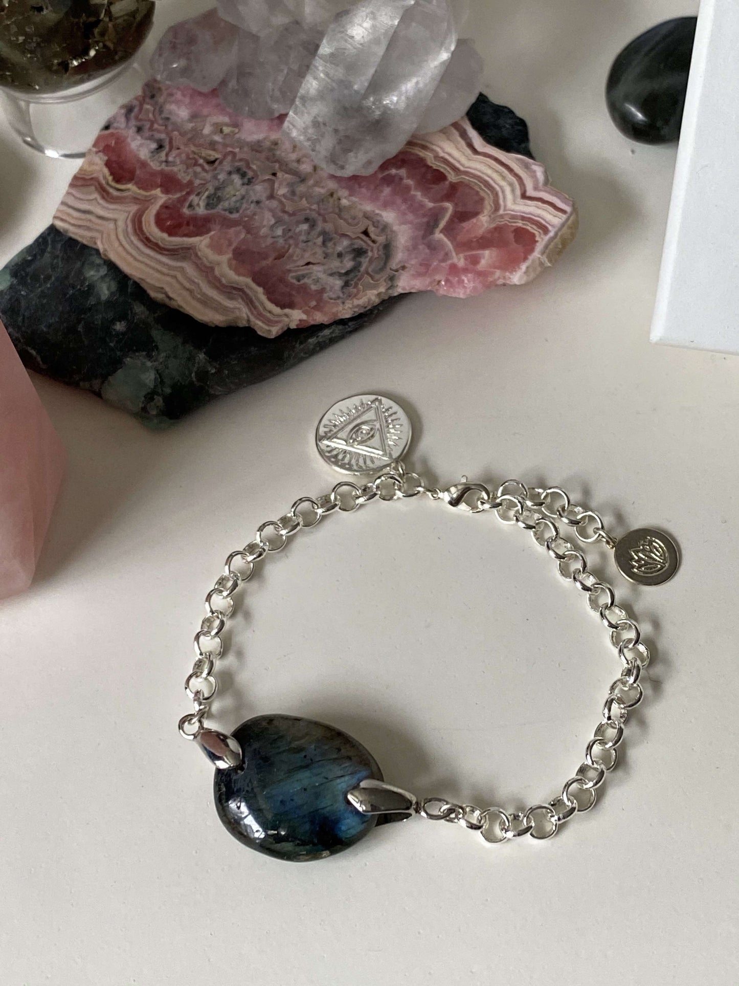 Labradorite Crystal Bracelet